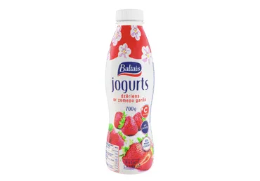 Jogurts ar zemeņu garšu BALTAIS 700g