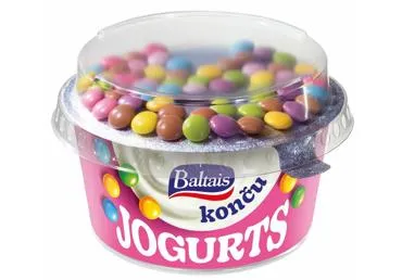 Jogurts BALTAIS ar končām 165g