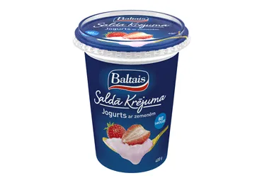 Jogurts BALTAIS saldā krēj. ar zem. 400g