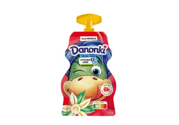 Jogurts DANONKI ar vaniļas garšu 70g