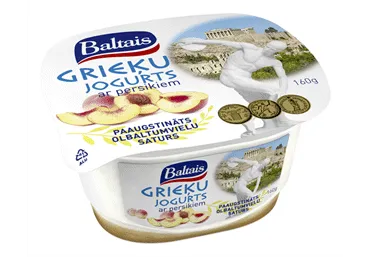 Jogurts GRIEĶU ar persikiem 160g