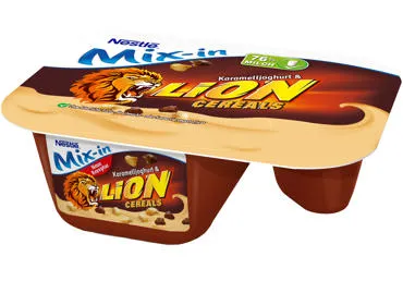 Jogurts LION ar graudu pārslām 115g