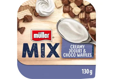Jogurts Muller mix ar vafelēm 130g