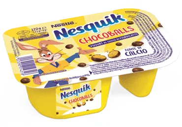 Jogurts NESQUIK ar graudu bumbiņām 120g