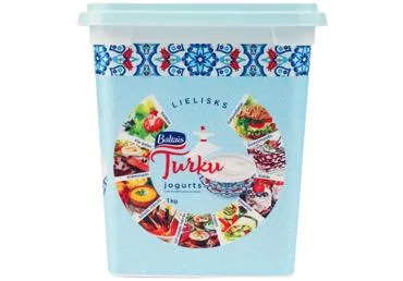 Baltais Turku jogurts bez piedevām 1kg