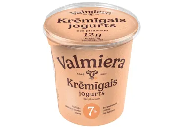 Jogurts VALMIERA bez laktozes 7% 350g