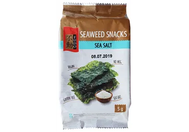 Jūraszāļu uzkoda FUDO ar jūras sāli 5g