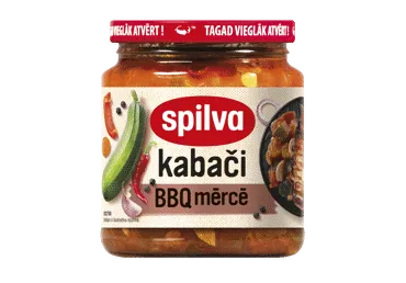Kabači BBQ mērcē SPILVA 540g