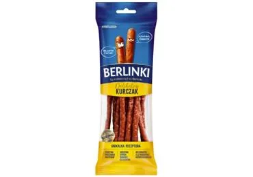 Kabanos desiņas BERLINKI cāļa 85g