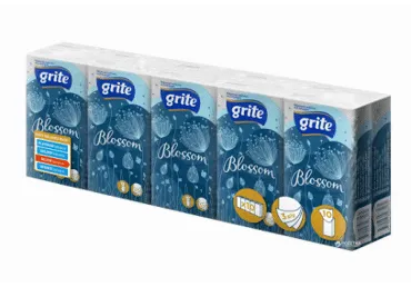 Kabatlakatiņi GRITE Blossom 3k.10x10gab.