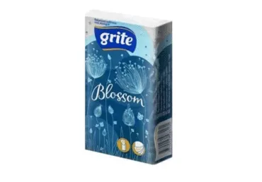 Kabatlakatiņi GRITE Blossom 3kārtas 10gab.