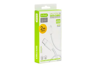 Kabelis D-FRUIT USB-C uz USB-C 2m