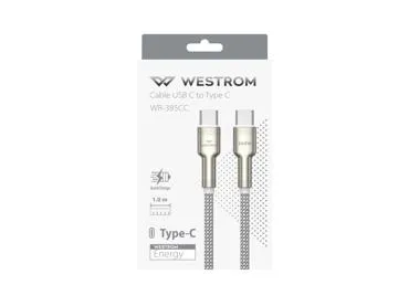 Kabelis Type-C WESTROM 1m