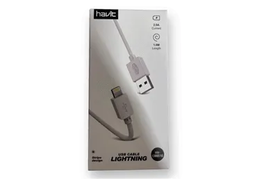 Kabelis USB A-Lightning HAVIT 8510 1m