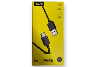 Kabelis USB A-Type C HAVIT 8710 1m