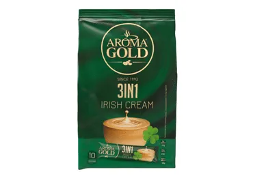 Kafijas dzēriens AROMA GOLD Irish Cream 10x17g