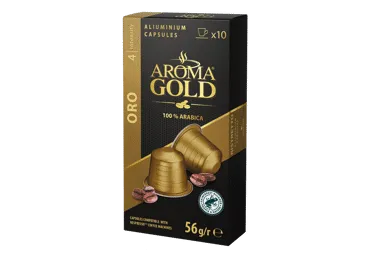 Kafijas kapsulas AROMA GOLD Nespresso Oro 56g