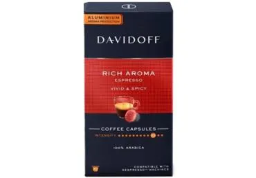 Kafijas kapsulas DAVIDOFF Rich Aroma 10x5,5g