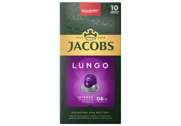 Kafijas kapsulas JACOBS Lungo Intenso 10x5,2g