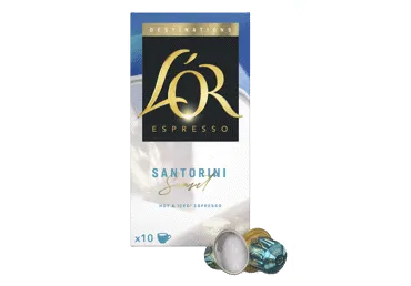 Kafijas kapsulas L'OR Santorini 10x5,2g