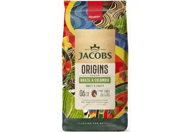 Kafijas pupiņas JACOBS Brazil Colombia 1kg