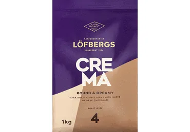 Kafijas pupiņas LOFBERGS Crema 1kg