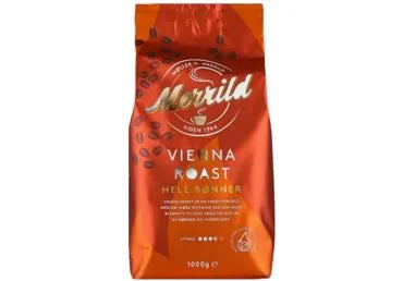 Kafijas pupiņas MERRILD Vienna Roast 1kg