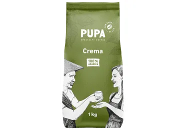 Kafijas pupiņas PUPA Crema 1kg