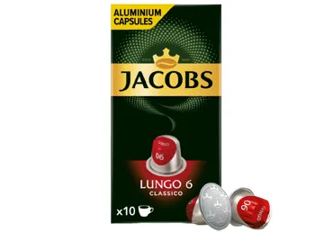 Kafijas kapsulas JACOBS Lungo Classic 10x5,2g