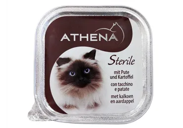 Kaķu bar.ATHENA steril.ar tītara g.100g