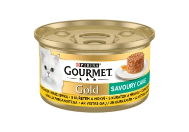 Kaķu konservi GOURMET GOLD vistas 85g