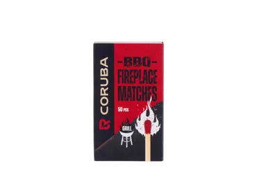 Kamīna sērkociņi CORUBA, 50 gab., 10 cm