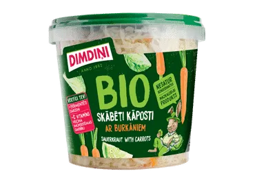 Skābēti kāposti ar burkāniem  650g