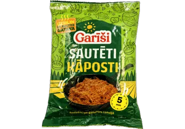 Kāposti sautēti GARĪŠI paciņa 500g