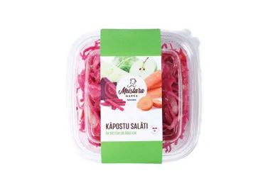 Kāpostu salāti ar bietēm āboliem MEISTARA MARKA 200g