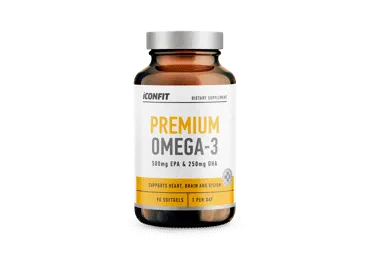 Kapsulas Omega 3 1000 mg ICONFIT 90gab.