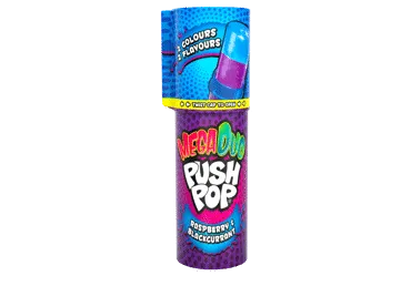 Karamele Bazooka Mega Push Pop Duo 30g