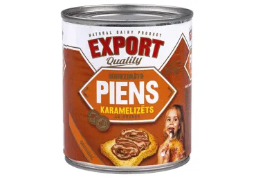 Vārīts karamelizēts piens EXPORT ar cukuru, 397g