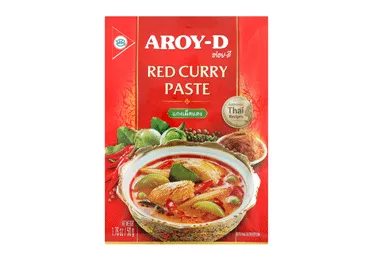 Karija pasta AROY-D sarkanā 50g