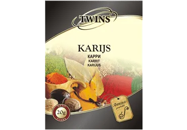 Garšviela Karijs 20g, Twins