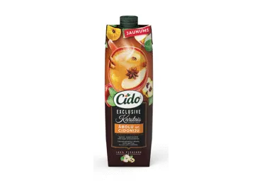 Karstais dzēriens CIDO Exclusive Ābolu-cidoniju 1L