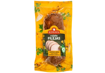 Karsti kūpināta cāļa filejas rulete ĶEKAVA 450g