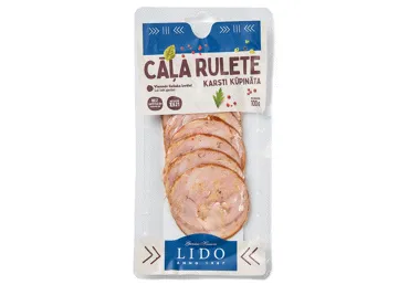 Karsti kūpināta cāļa rulete LIDO 100g
