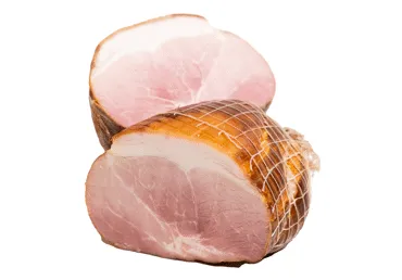 Karsti kūpināta cūkgaļas šķiņka rulāde RM sver.