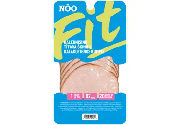 Karsti kūpināta tītara fileja Fit NOO 90g