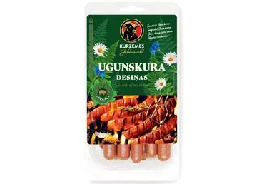 Karsti kūpinātas cepamdesas Ugunskura KGS 840g