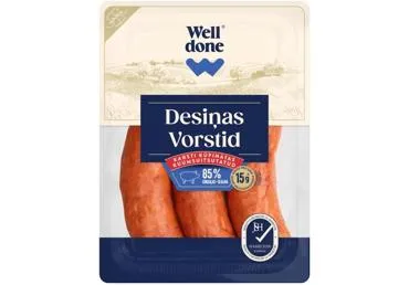 Karsti kūpinātas cūkgaļas cepamdesiņas WELL DONE 450g