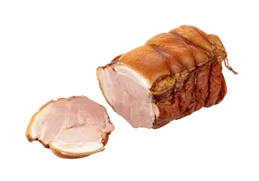 Karsti kūpināts cūkgaļas bekons Dižskabarža ĀDAŽI sver.