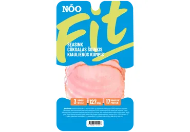 Karsti kūpināts cūkgaļas šķiņķis Fit NOO 105g
