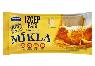 Kārtainā mīkla LATVIJAS MAIZNIEKS bez rauga 400g